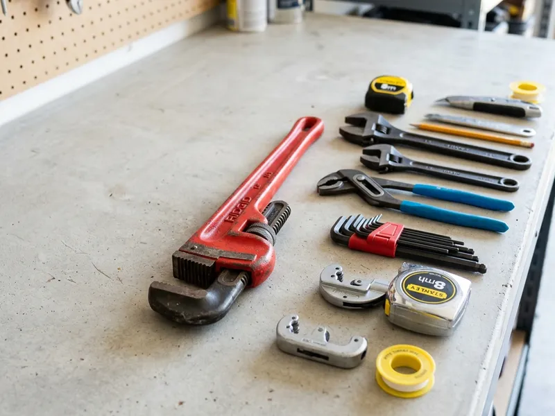 Professional plumbers in Jacksonville, IA equipped with top-tier tools for residential and commercial plumbing services.